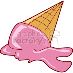 Melted ice cream clipart » Clipart Portal