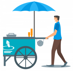 28+ Collection of Ice Cream Vendor Clipart | High quality, free ...
