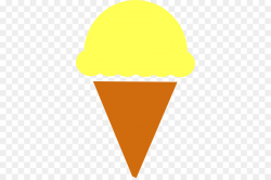 Ice Cream Cone Background clipart - Yellow, Food, Line ...