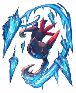 Sneasel used Icicle Crash! by Sa-Dui on DeviantArt