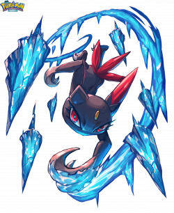 215 Sneasel used Icy Wind and Icicle Crash in the Game-Art-HQ ...