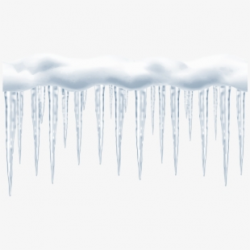 Icicles Clipart Frost - Icicles And Snow Png - Download ...