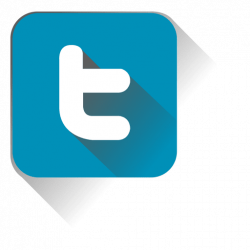 Twitter icono cuadrado - Descargar PNG/SVG transparente
