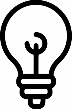 Creative Idea Bulb Light Lamp Svg Png Icon Free Download (#559817 ...