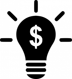 Light Bulb Idea Finance Money Svg Png Icon Free Download (#457053 ...