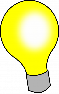 Clipart - Light bulb
