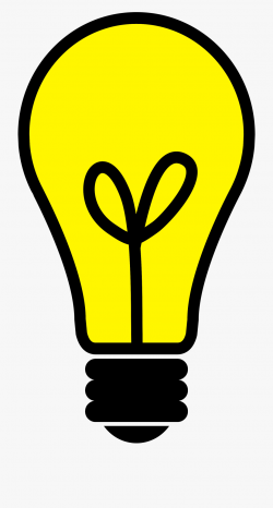 Lightbulb Clipart Yellow - Light Bulb Bright Ideas #106677 ...