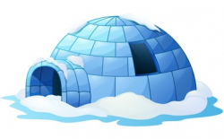 Windy igloo clip art - Clip Art Library