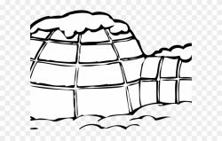Igloo Clipart Transparent - Igloo Coloring Page - Png ...