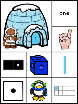 Igloo Number Center | Dominos number, Tally marks and Number words