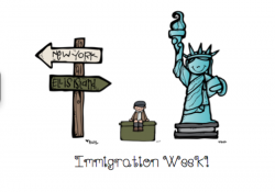 Third grade Lesson Immigration Week Lesson One of Six