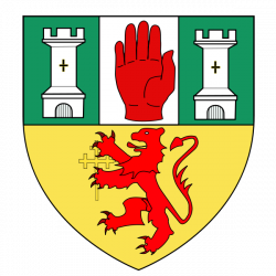 Counties of Ireland: Antrim In Ulster (Northern Ireland) - Coat Of ...