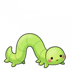 inchworm | fluff favourites | Pinterest | Kawaii, Drawings and Doodles