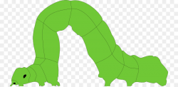 Mammal Cartoon Green Illustration - Inch Worm Cliparts