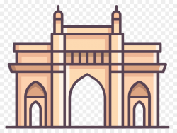 India Gate clipart - Illustration, Architecture, Line ...