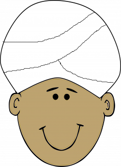Clipart - Happy Indian