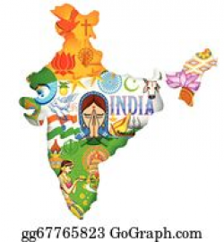 India Clip Art - Royalty Free - GoGraph