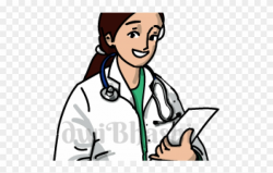 Indian Clipart Tailor - Indian Female Doctor Cartoon - Png ...