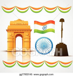 Vector Stock - Heritage india. Clipart Illustration ...