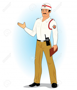 Indian traffic policeman clipart 2 » Clipart Portal