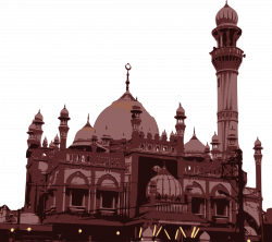 Clipart - Mosque - India