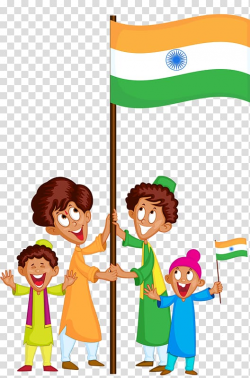 People holding India flag illustration, India January 26 ...