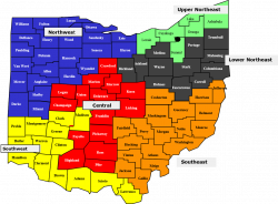 Ohio Regions Map – SmartSync