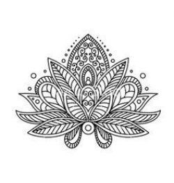 lotus flower mandala clipart #16 | Things to remember ...