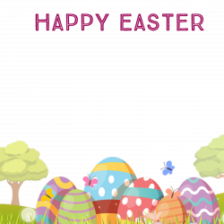 5 Designs of Easter eggs Facebook Frames Free Download | Greetings ...