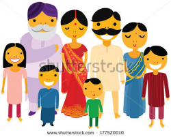 Happy indian family clipart 2 » Clipart Station