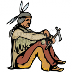 indians 4162007-142. Royalty-free clipart # 374361