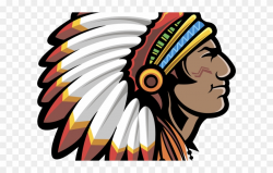 Indians Clipart Indian Head - Vinyl Sticker Decal Indian ...