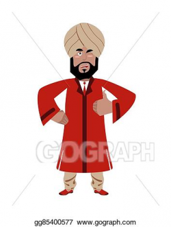 Vector Art - Indian businessman shows well. indians with ...