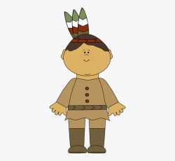 Native American Indian Boy - Indian And Pilgrim Clipart ...