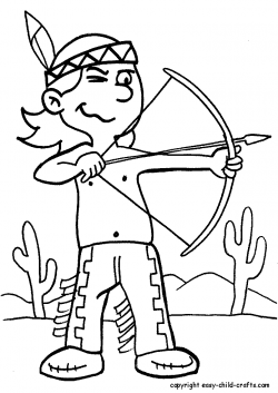 Coloring Pages Of Indians 6 | Free Printable Coloring Pages ...