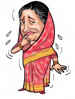 savitri jindal caricature, savitri jindal cartoon | indian caricature