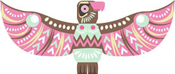 Amazon.com: Colorful Tribal Indian Illustration Clip Art ...