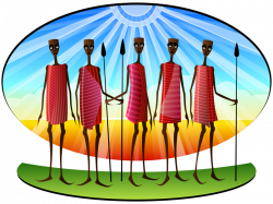 28+ Collection of African Tribe Clipart | High quality, free ...
