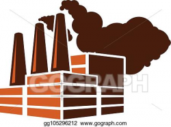 Vector Stock - Factory smoke icon - air pollution concept ...