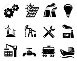 Download industrial icons clipart Computer Icons Industry ...