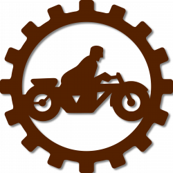 Clipart - Oldtimer Motorcycle Mechanic, Part 2