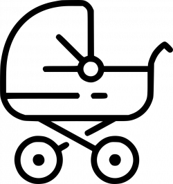 Baby Carriage Stroller Newborn Infant Family Svg Png Icon Free ...