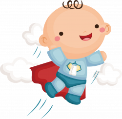 Infant Superhero Cartoon Child - Male baby decorative material 1707 ...
