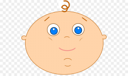 Infant Smiley Clip art - baby blue eyes png download - 600 ...