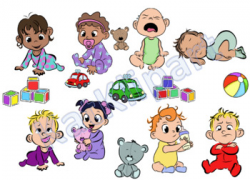 Baby/ Toddler/ Toy- Clipart- For Personal and Commercial use