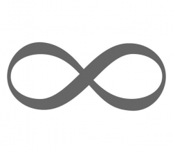 Infinity symbol clipart black and white » Clipart Station
