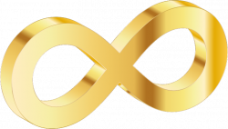 Clipart - 3D Infinity Symbol Variation 5