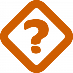 Clipart - Simple question sign