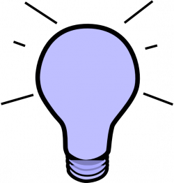 Lavendar Light Bulb Clip Art at Clker.com - vector clip art online ...