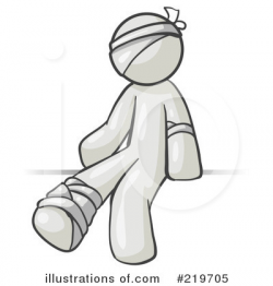 Injury Clipart #219705 - Illustration by Leo Blanchette